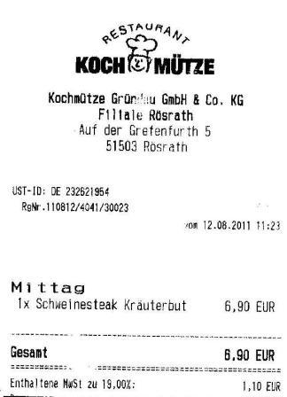 mhss Hffner Kochmtze Restaurant